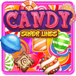 Candy Super Line - Action-Packed Match 3 Puzzle Adventure